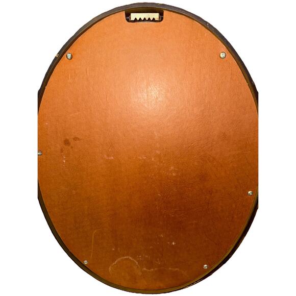 VTG Homco Couple On Bridge Picture In 13.25 X 17.25 Wood look Plastic Frame - Picture 3 of 5